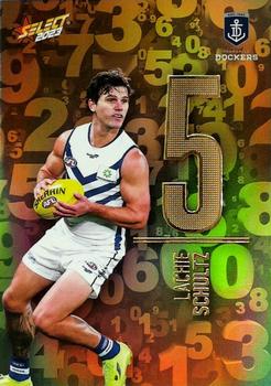 2023 Select AFL Footy Stars - Numbers #N61 Lachlan Schultz Front